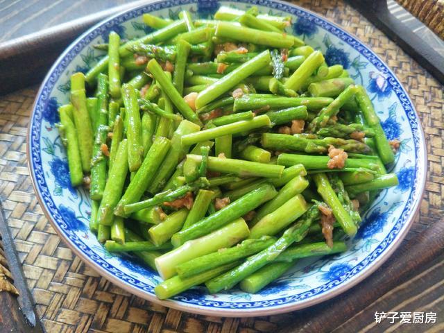 『芦笋』端午节前，宁可少吃肉，也要多吃此菜，低脂低油，好吃不长肉
