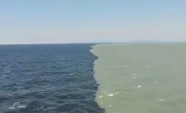 科学家|太平洋与大西洋都是海水，却不相融，分界线明了