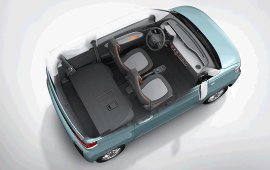 五菱宏光:五菱宏光代步神器亮相,方盒子造型更时尚,2.98万起能不香吗?