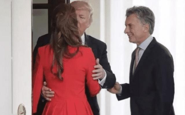 阿根廷|阿根廷第一夫人不简单，三婚带娃嫁总统，特朗普垂涎美貌上前索吻