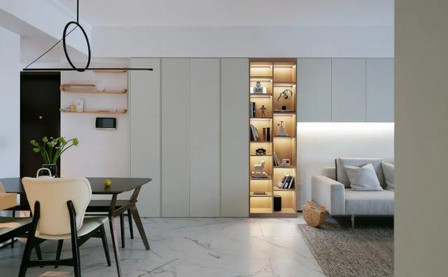 |90后小伙的100m2现代感小家，简约实用且富有生活情调