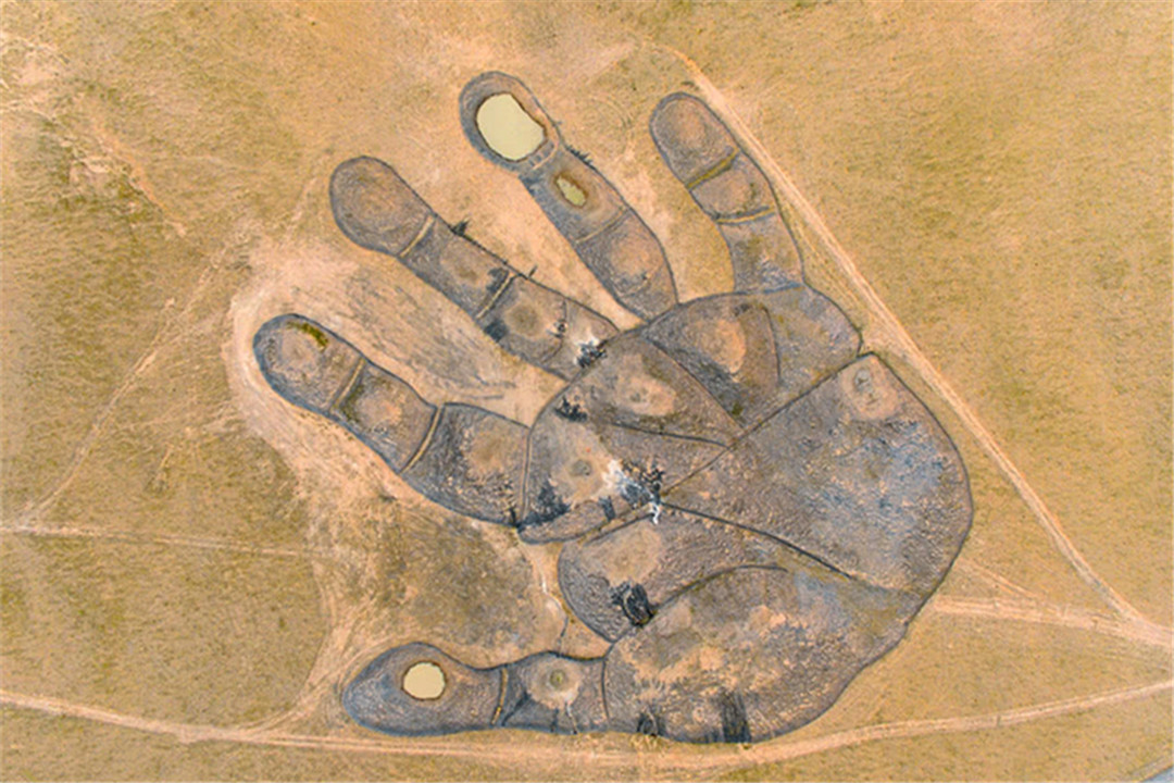 麦田怪圈|内蒙古曾出现“如来神掌”，相当于6个足球场，难道是外星人留下的吗？