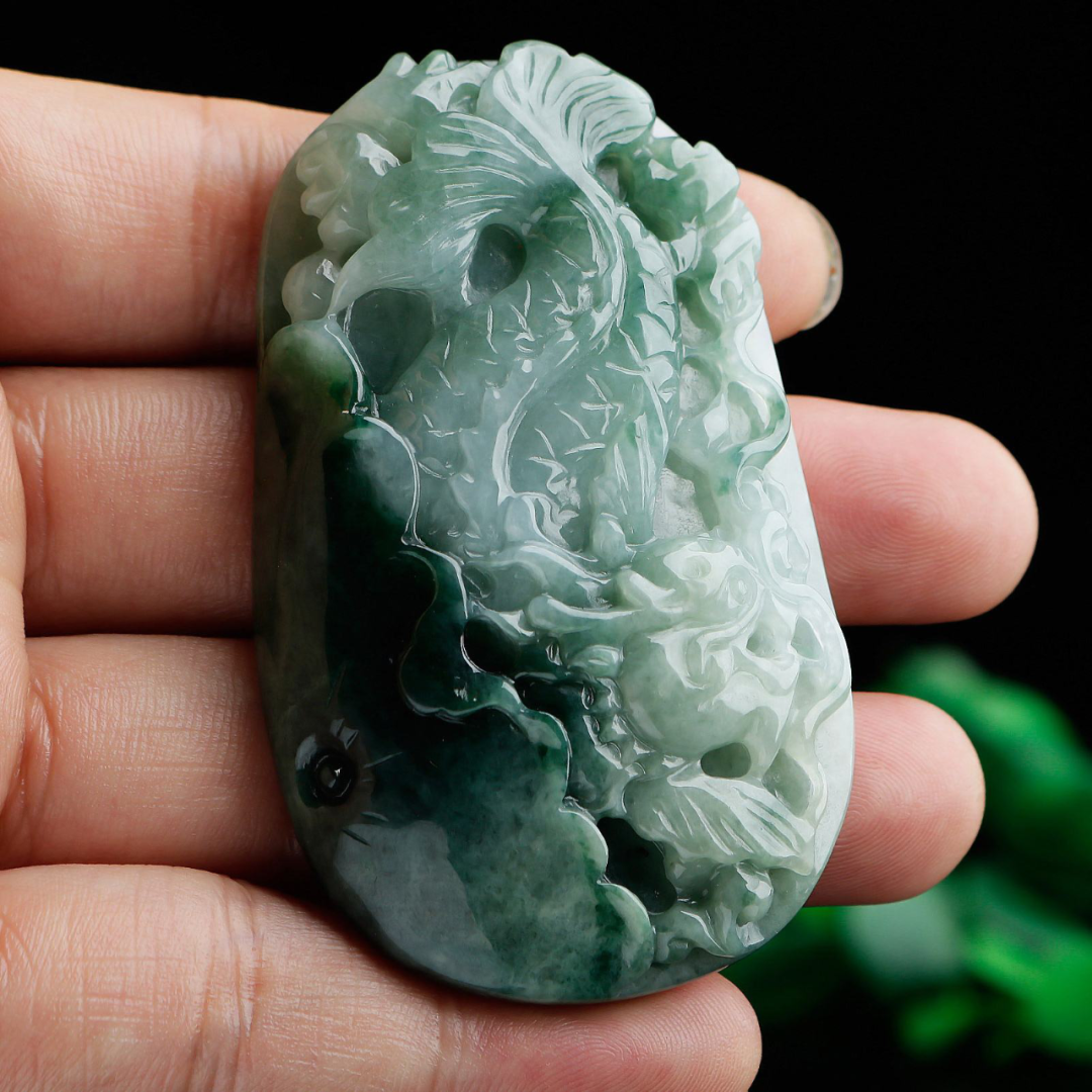 翡翠|不知翡翠龙头鱼的寓意闹了笑话，评论别人的翡翠前最好先多看