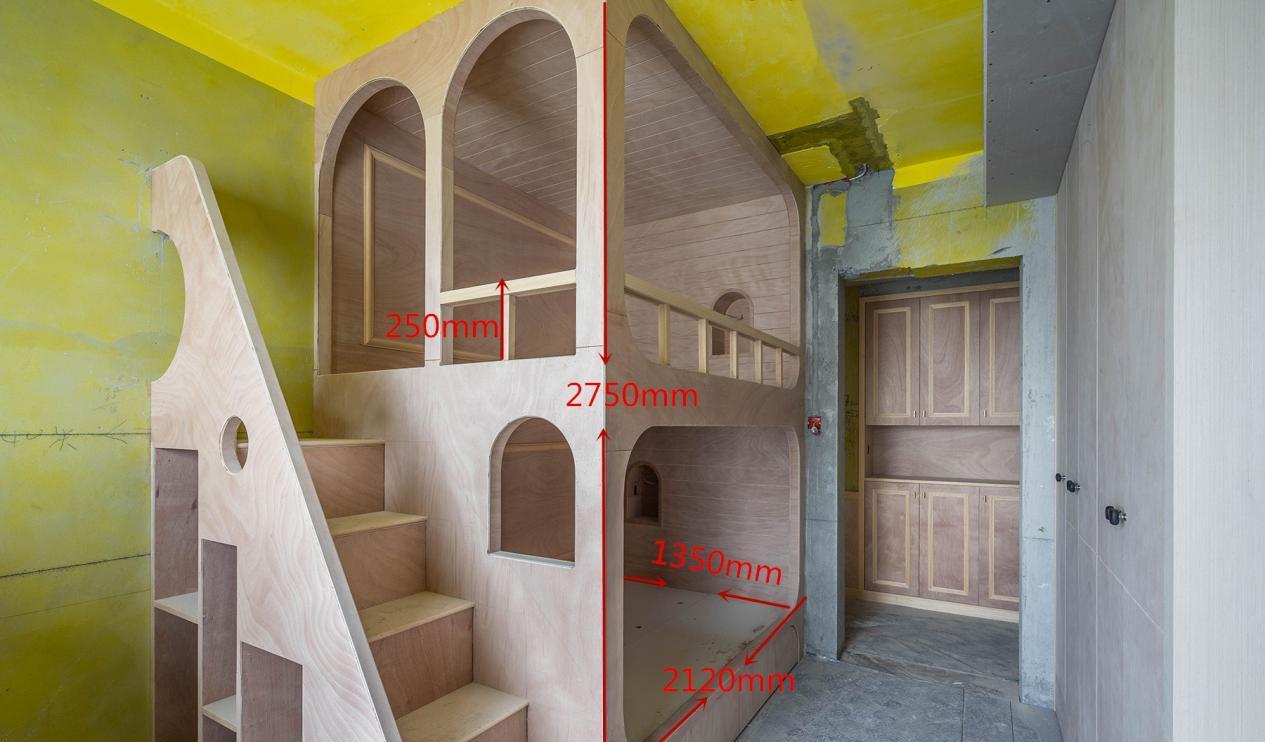 结婚|14平儿童房一分为4,学习娱乐孩子要的都有,二胎家庭直接照搬了