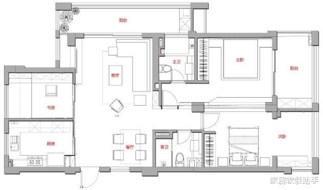 『』刚完工的新房,简约而不简单,住多久都不担心乱,舒适极了,晒晒!