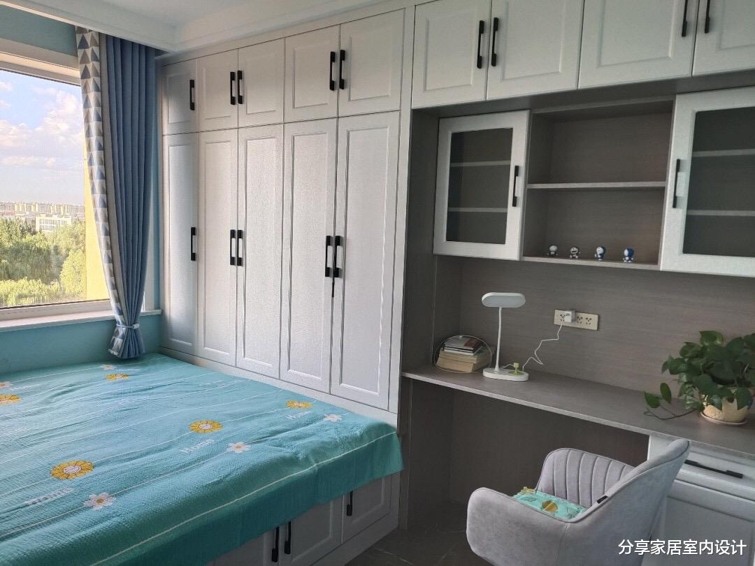 |她第一次装修，把三居室装成简约风，住起来真的太舒适啦！晒晒