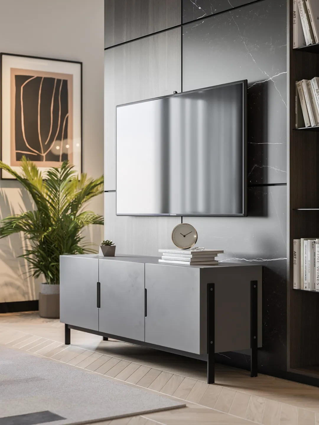 「」113㎡实用大两居，轻奢简致！