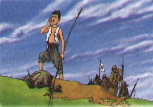 臆说古史|王二小墓地现状：葬于牺牲处，儿时玩伴守墓59年