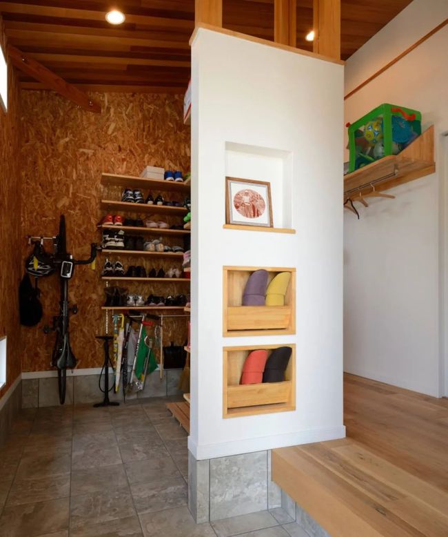 |5个爆火的日本玄关设计方案，太棒了！别再傻傻放一堆鞋了...