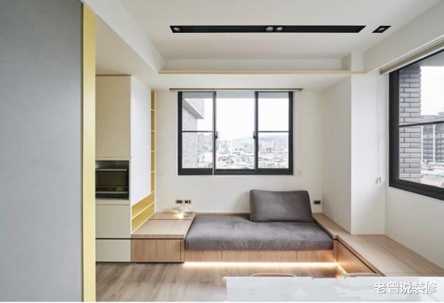 ▲40㎡两房一厅，全屋打满柜子，称得到上小户型“教科书”式设计！