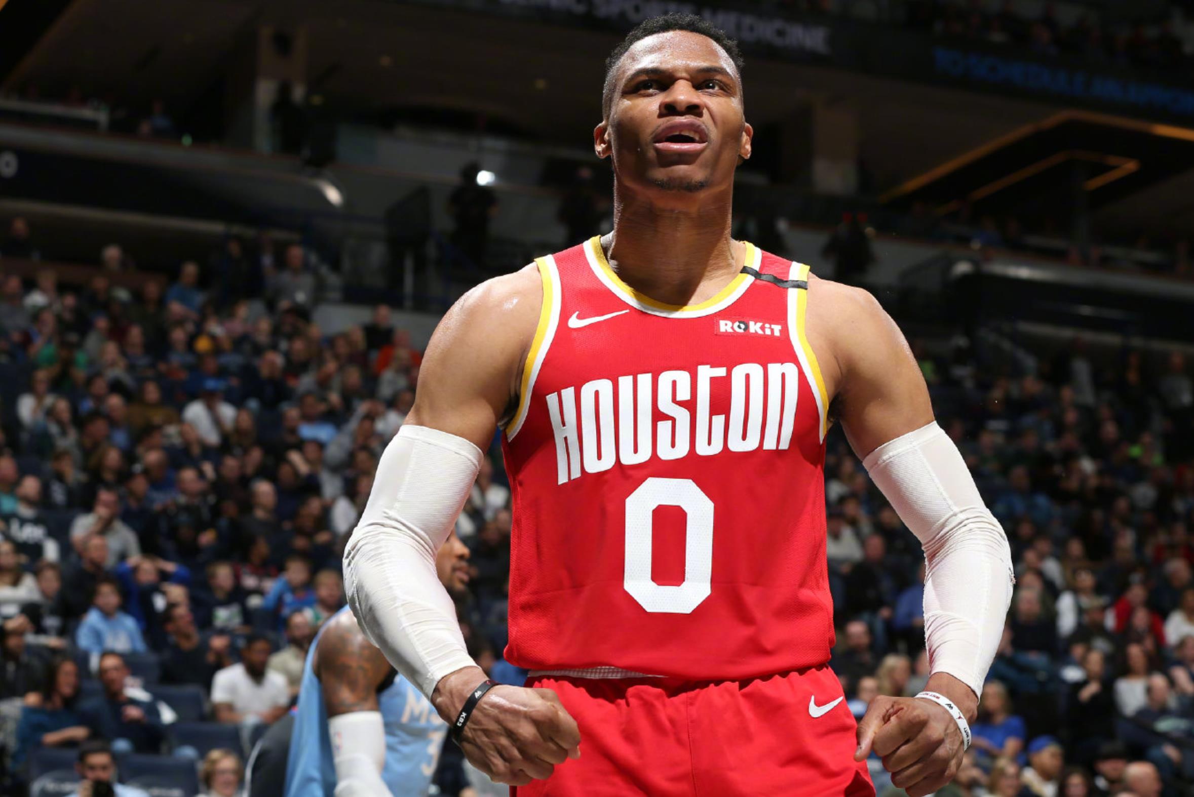 火箭队|威少交易现重大转机！魔术3换1得威少，戈登+班巴+富尼耶加盟火箭