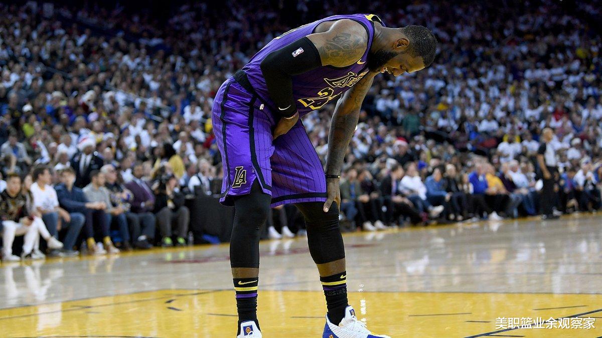 安东尼·戴维斯|湖人陷伤病泥潭，6人遭遇伤情3人确定缺阵，詹皇+浓眉均遭受困扰