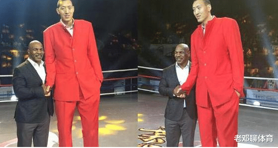 孙明明|2米36的孙明明合影就没输过！姚明矮他一头 看到强森我笑了