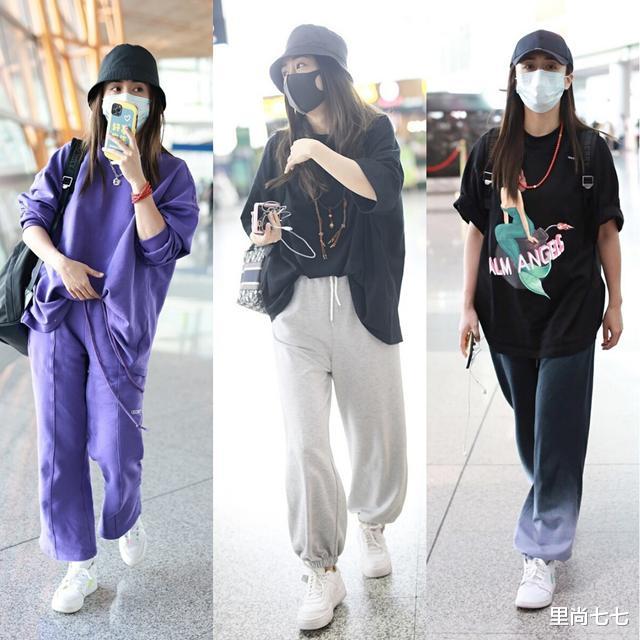 穿衣搭配|刘芸只顾打扮自己，9岁儿子衣服小到露肚腩，双肩耷拉仪态像郑钧