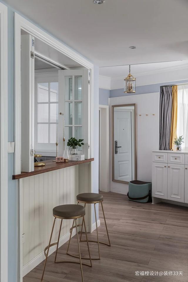 『』空姐的家，装修得给自己一样高颜值，厨房改的更好