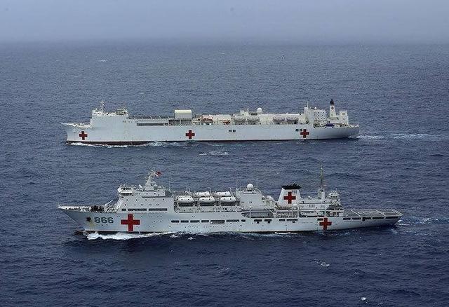 「医院船」军舰中的“白衣天使”！海军中唯一无武装且享有豁免权的船
