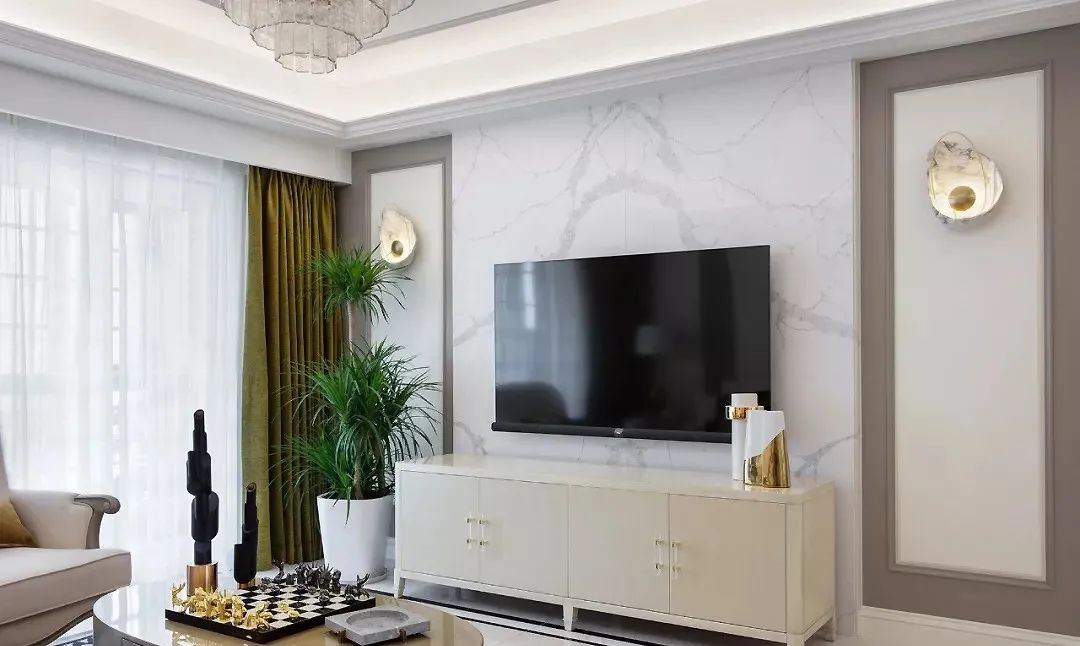 「」142㎡轻奢美式风格装修，精致优雅诠释高级质感！