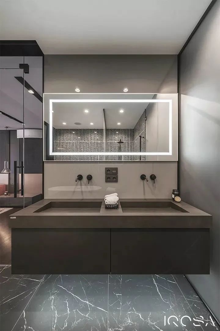 【】180㎡极简高级灰,高端大气上档次,低调奢华有内涵