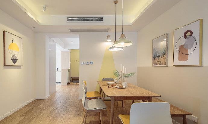 |108平北欧风三居室,配色超温暖,看一眼就喜欢上了!