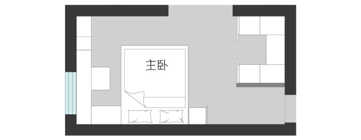 衣帽间|「案例精选」改变入户门方向，即可一键解锁玄关柜、换鞋凳、穿衣镜三大功能