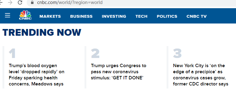 美国联邦储备系统|特朗普血氧浓度，一度快速下降！下周，美股即将遭遇黑天鹅洗劫