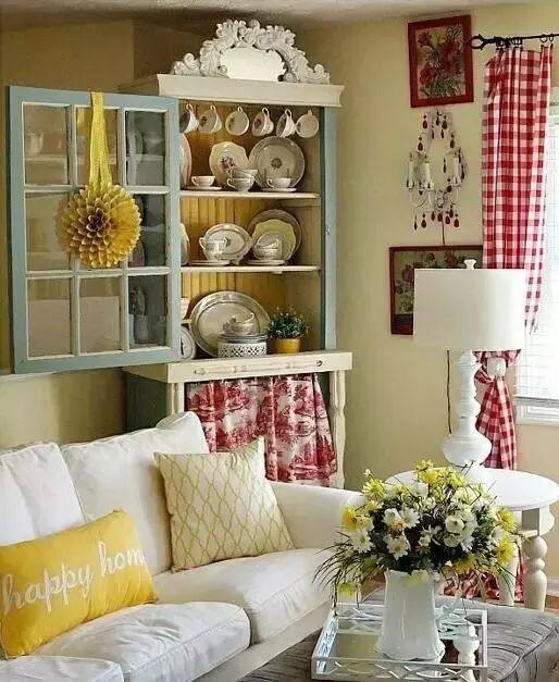 春天的客厅里就得这样了！