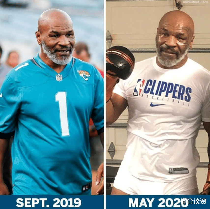 @残暴！53岁泰森练成魔鬼筋骨肉，胡子发白仍一身肌肉，完爆一龙？