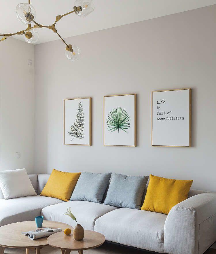 |她家110㎡，不做吊顶不做背景墙，场面极度舒适，太喜欢了