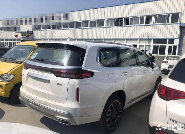 奇瑞▲奇瑞高端“大块头”实车曝光，车长近五米，2.0T动力超大众途昂