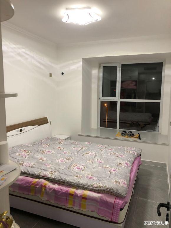 |新房硬装终于完工，简洁又大方，全房定制收纳柜，储物空间很充足！