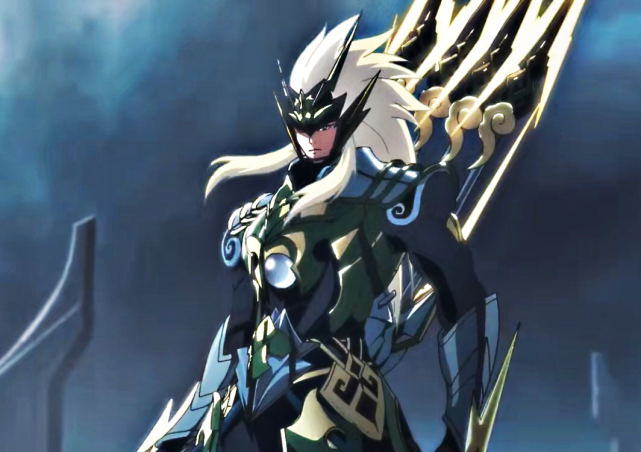 #五虎将#五虎将马超造型曝光，限定标志超酷炫，梦奇将摆脱星元周边噩梦