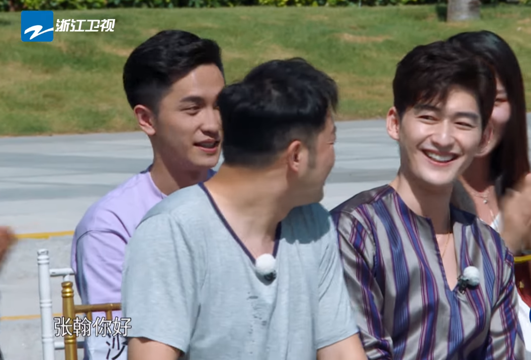 张翰|《跑男》史上镜头最少嘉宾,若不是baby救场,他说不上十句话