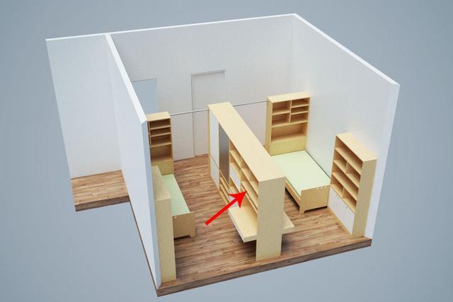 ：谁说二胎房只能放上下床，这样一改，家里的小孩喜欢的不得了