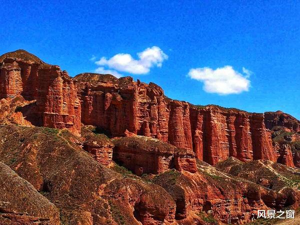 丹霞地貌|中国最美的两处丹霞地貌，虽只隔了10公里，风景却是天壤之别