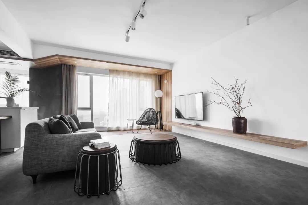 衣帽间：学会给生活做减法，150㎡大三居改造，拥有简单、慢节奏的生活！