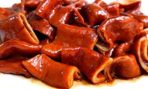 「排骨」清洗猪大肠，加醋加碱其实都不对！主厨教你1招，腥臭自动去除