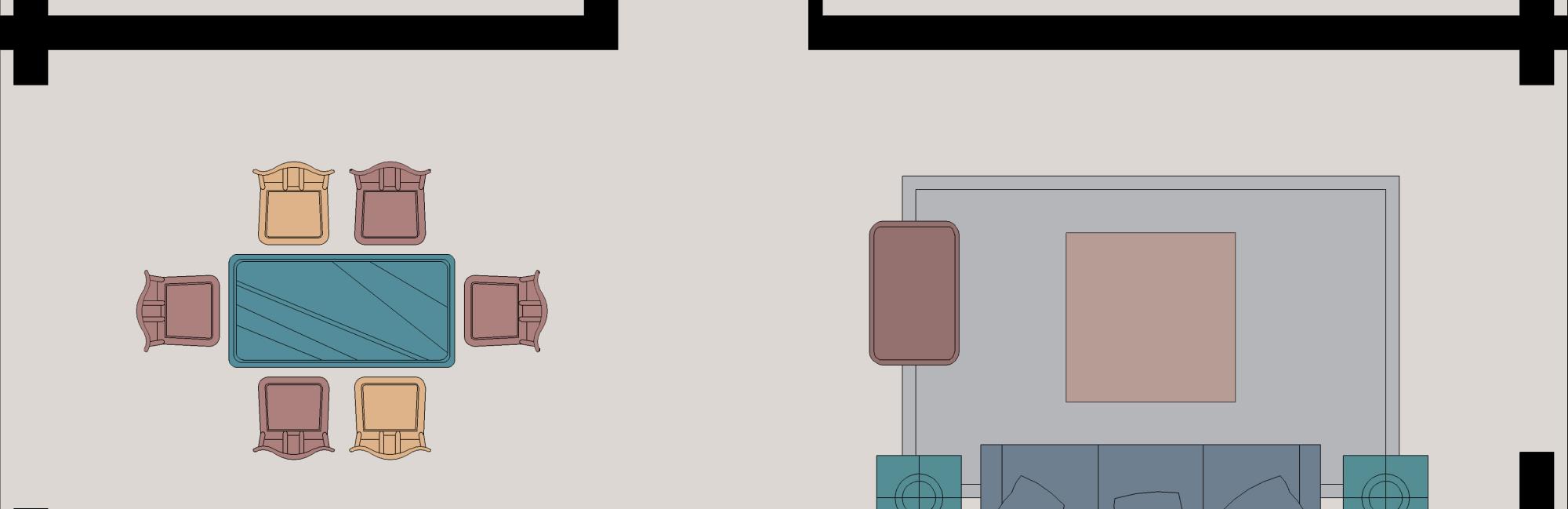 ：进门就是客厅和餐厅的户型，怎样设计玄关？