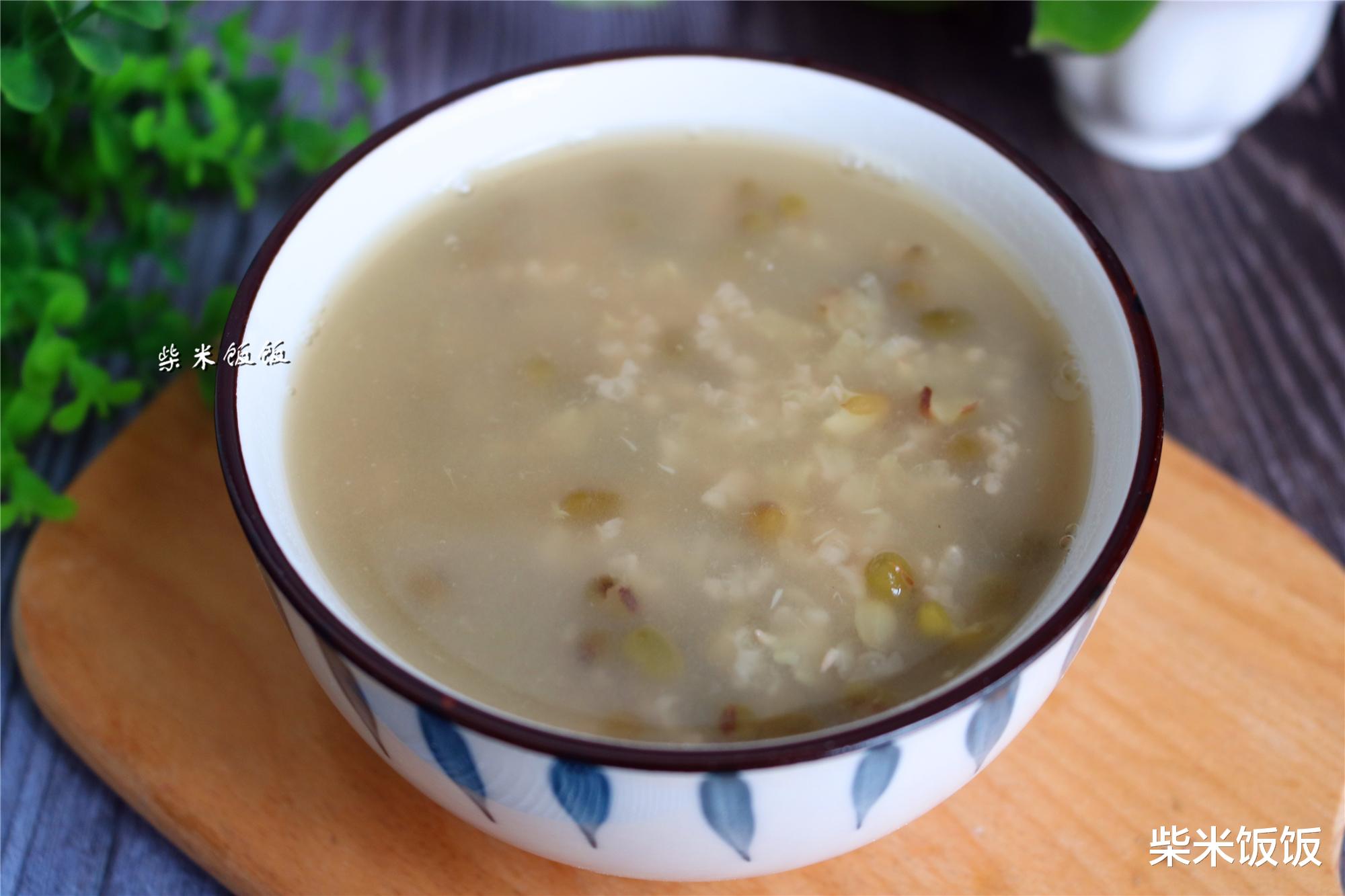 绿豆|三伏天，记得多喝这粥，清热解暑，清甜滋润，舒服过夏天