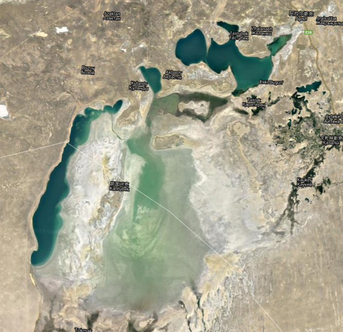 『蓝毗尼』从卫星图上看看世界著名的湖,哪个最好看?