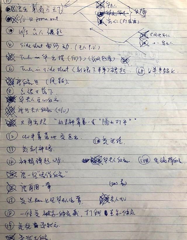 「李力持」周星驰和李力持执导并主演的电影 《唐伯虎点秋香》珍贵剧本手稿