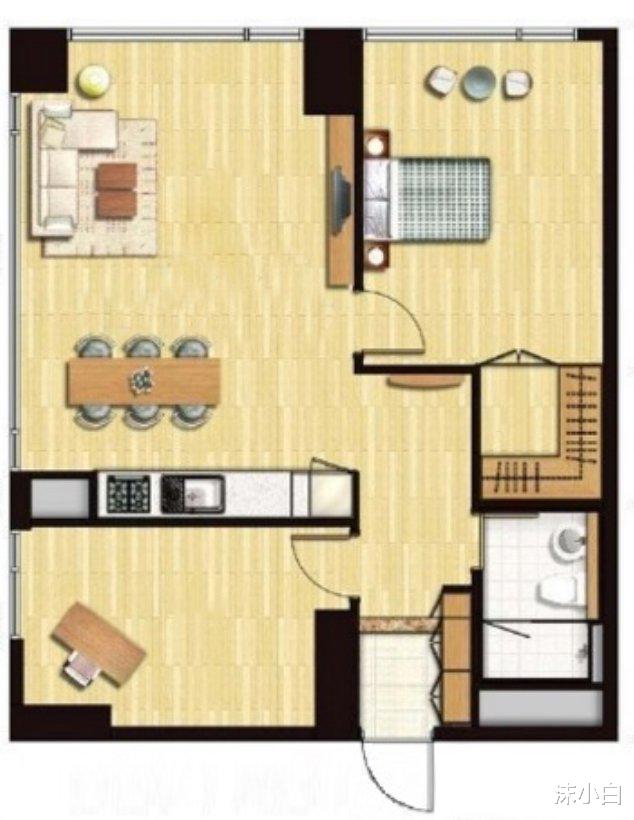 猫砂|晒她53平老小房，家人不解为啥买老房，改完明白了！真敞亮