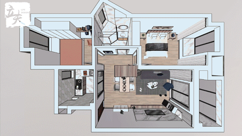 「」木质北欧风，舒适生活每一处