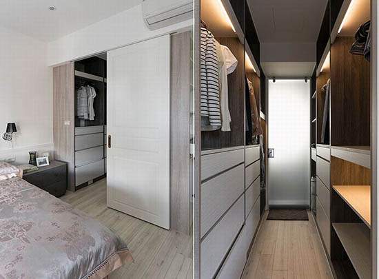 |102平现代风装修，天花板设计独特，休闲美宅舒适又温馨