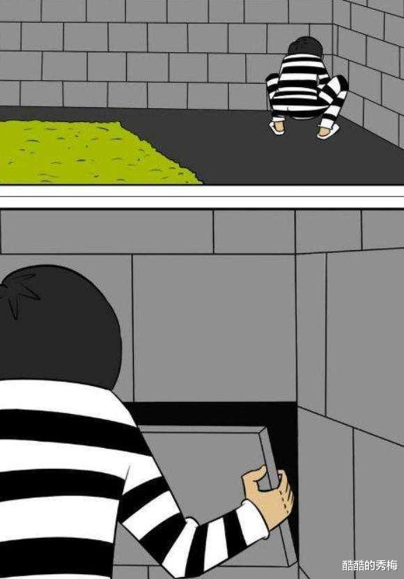 搞笑漫画|搞笑漫画：十年了终于把地道挖通了，但凡能换个方向也不至于挖个十年吧