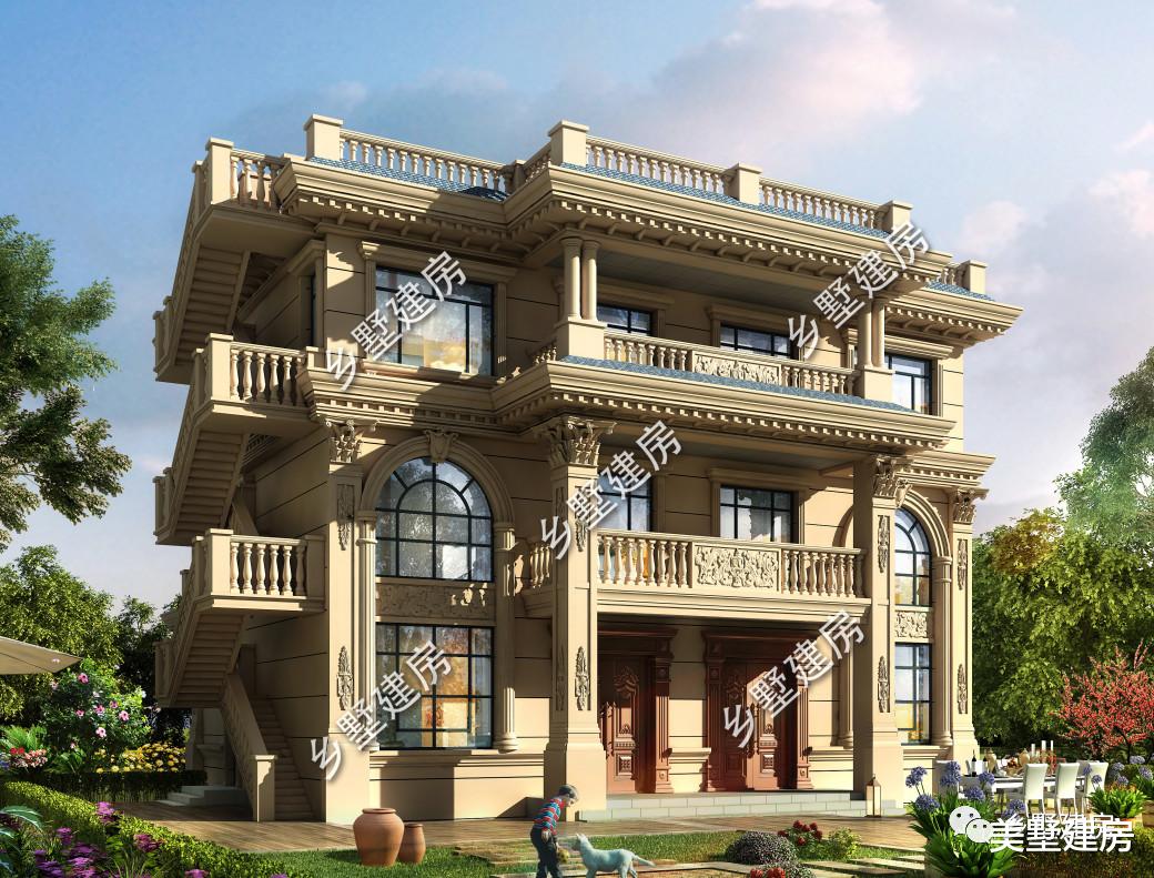 高端又接地气的双拼别墅，建一栋风光十里八乡