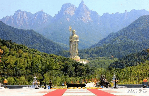 [佛教]中国修建最高的地藏菩萨像，高99米耗资16亿，就在九华山！