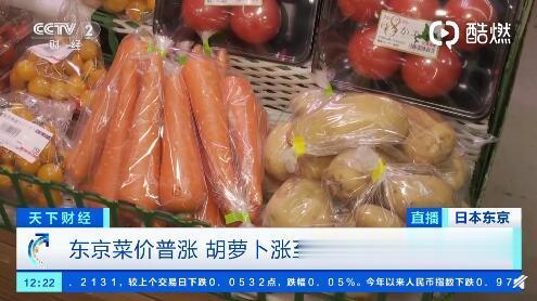 背带裤|日本蔬菜价格跳涨,东京胡萝卜27元一公斤