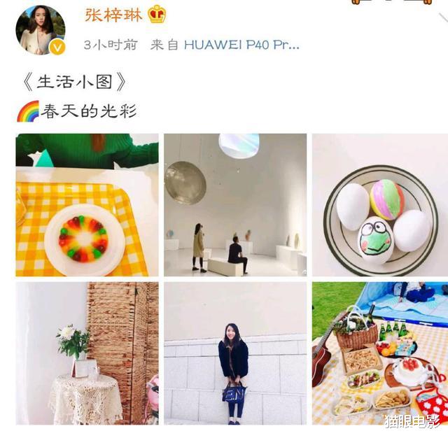 张梓琳@张梓琳晒夫妻合照秀恩爱,全家出游超幸福,小细节被猜怀二胎