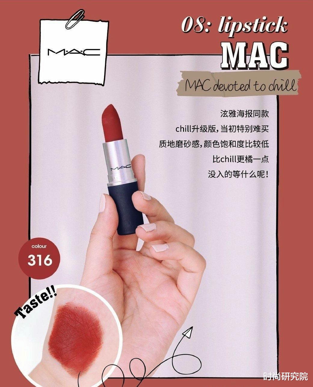 [口红]女生最想集齐的8支口红，阿玛尼小胖丁在榜，MAC也不能少！