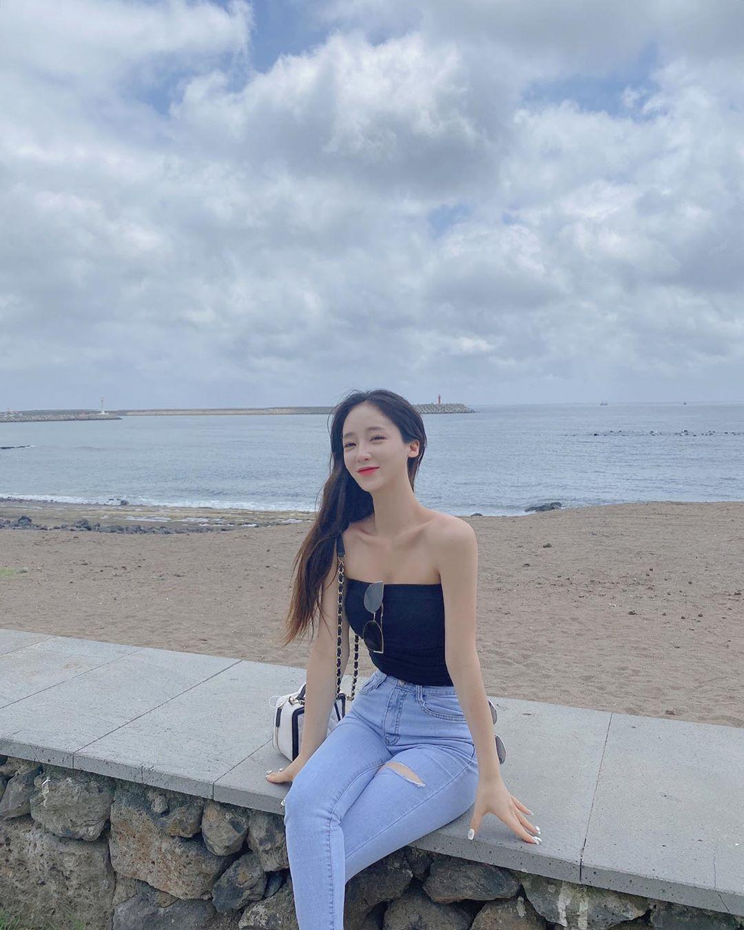 社交平台|韩国模特Yeonluv：天使的容颜，高挑的身姿